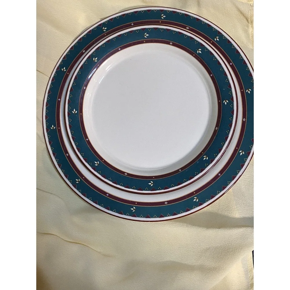 Lenox Chinastone COUNTRY LODGE Dinner &‎ Salad plate 1set